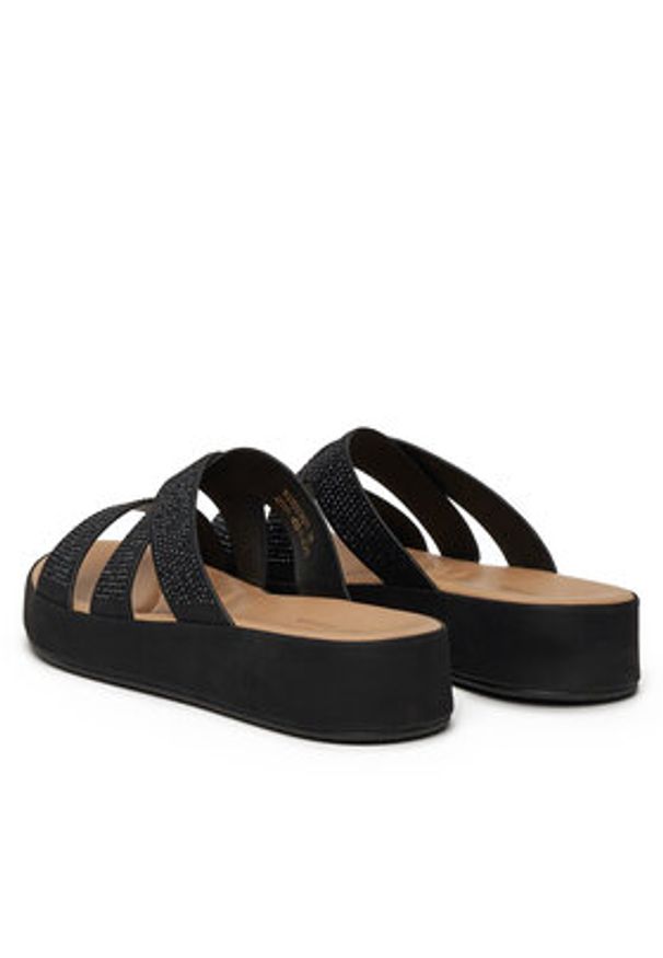 Clara Barson Klapki R23SS06671 Czarny. Kolor: czarny. Materiał: syntetyk, materiał