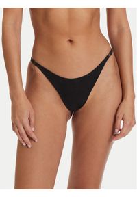 Calvin Klein Swimwear Dół od bikini LV00Q61124 Czarny. Kolor: czarny. Materiał: syntetyk #1