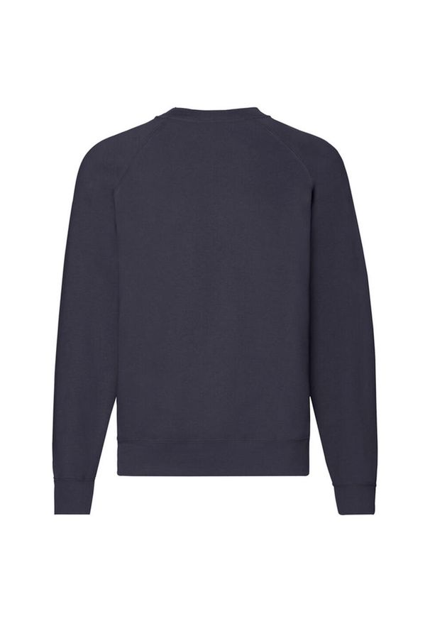FRUIT OF THE LOOM - Klasyczna Bluza Raglanowa Unisex Dla Dorosłych. Kolor: niebieski. Długość rękawa: raglanowy rękaw