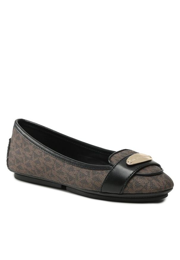 Baleriny MICHAEL Michael Kors. Kolor: brązowy