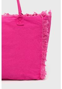 Liu Jo torebka kolor różowy. Kolor: różowy. Wzór: nadruk. Materiał: z nadrukiem. Rodzaj torebki: na ramię #3