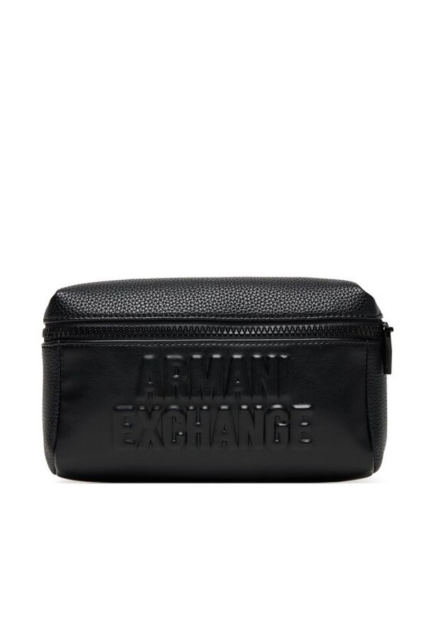 Armani Exchange Saszetka XM001624 AF17211 UC001 Czarny. Kolor: czarny. Materiał: skóra