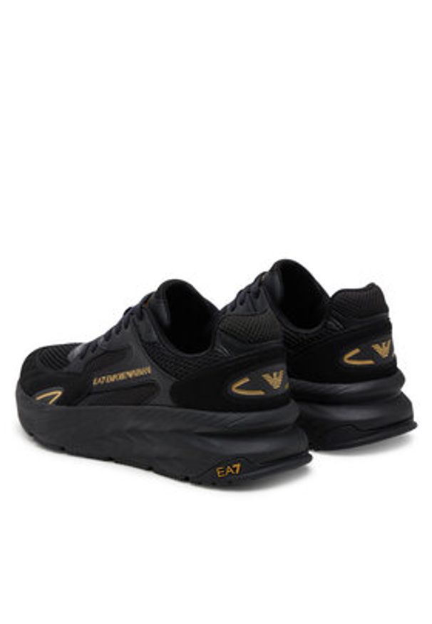 EA7 Emporio Armani Sneakersy X8X178 XK382 M701 Czarny. Kolor: czarny. Materiał: materiał
