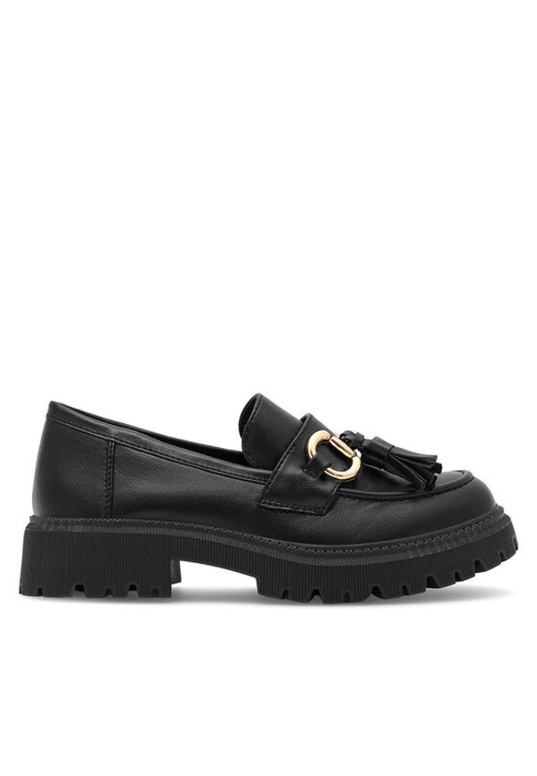 DeeZee Loafersy Doin Alright WS5875-29 Czarny. Kolor: czarny. Materiał: syntetyk, skóra
