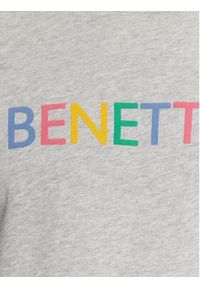 United Colors of Benetton - United Colors Of Benetton Bluza 3J68U100F Szary Regular Fit. Kolor: szary. Materiał: bawełna #2