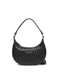 Liu Jo Torebka Ecs S Hobo AA4238 E0513 Czarny. Kolor: czarny. Materiał: skórzane