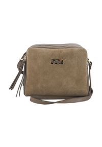 Barberinis - Listonoszka skórzana BARBERINI'S c. beżowa 710-9. Kolor: beżowy. Materiał: skórzane. Rodzaj torebki: na ramię #1