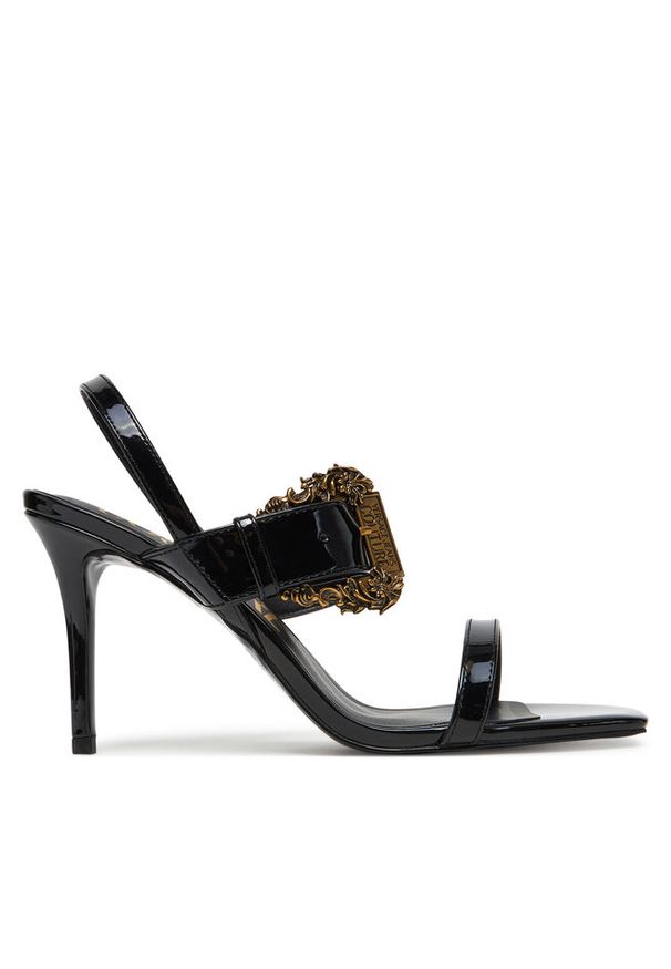 Sandały Versace Jeans Couture. Kolor: czarny