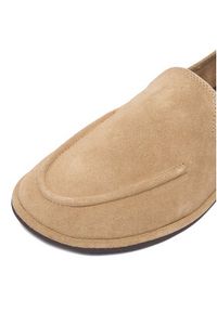 Gino Rossi - GINO ROSSI Lordsy EO-V2031-1-1 Beżowy. Kolor: beżowy. Materiał: skóra, zamsz #7