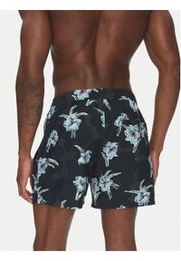 Quiksilver Szorty kąpielowe Everyday Straight Volley 15 EQYJV04121 Czarny Regular Fit. Kolor: czarny. Materiał: syntetyk