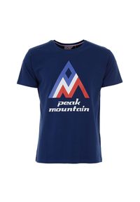 PEAK MOUNTAIN - T-shirt Peak Mountain Cimes. Kolor: niebieski. Sport: wspinaczka #1