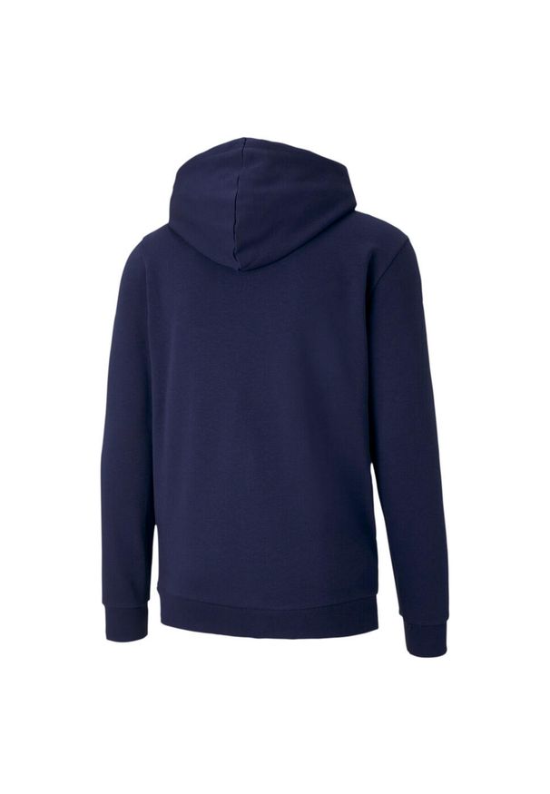 Bluza męska Puma teamGOAL 23 Casuals Hooded Jacket granatowa. Typ kołnierza: kaptur. Kolor: niebieski. Materiał: bawełna, poliester. Sport: piłka nożna