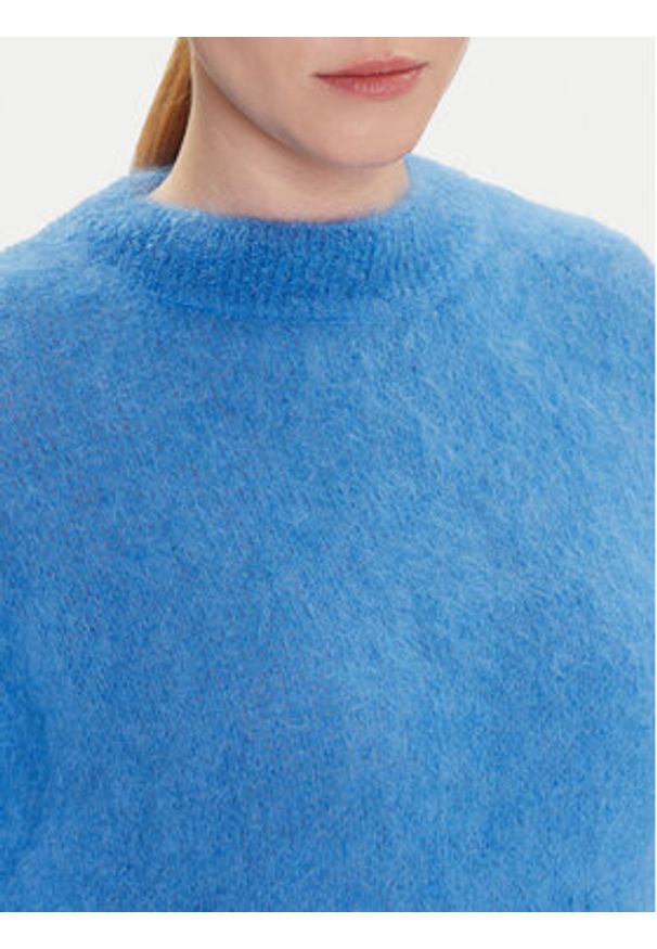 Dixie Sweter M277Y101A Niebieski Relaxed Fit. Kolor: niebieski. Materiał: syntetyk