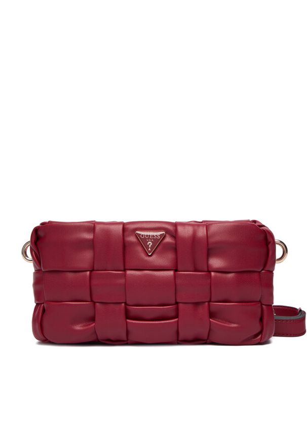 Guess Torebka Marion Mini HWWG80 72720 Czerwony. Kolor: czerwony. Materiał: skórzane