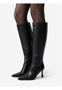 Eva Minge Kozaki EO-ZAINA-01 Czarny. Kolor: czarny. Materiał: skóra #7