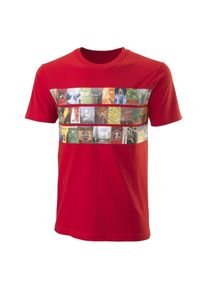 Wilson Photo CTN Tee, męski t-shirt. Kolor: czerwony #1