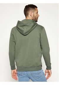 Alpha Industries Bluza Basic 178312 Zielony Regular Fit. Kolor: zielony. Materiał: bawełna #5