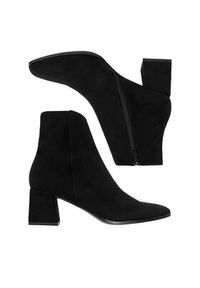 DeeZee Botki GT611 1 Czarny. Kolor: czarny. Materiał: materiał #3