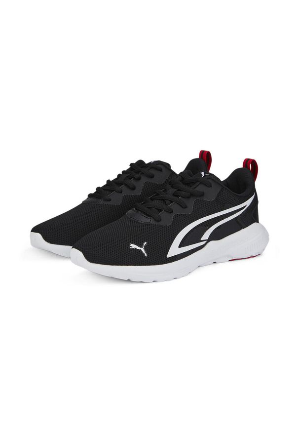 Puma - Młodzieżowe sneakersy All-Day Active PUMA Black White. Kolor: biały, wielokolorowy, czarny