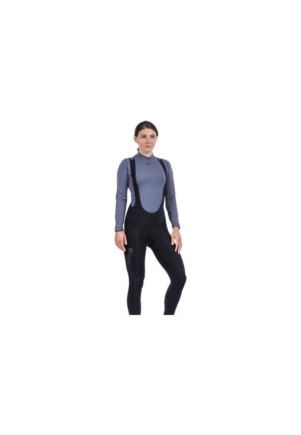 ALÉ CYCLING - Spodnie rowerowe damskie Alé Cycling Solid Essential Bib. Kolor: biały, wielokolorowy, czarny