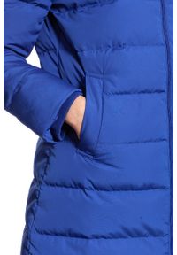 Wrangler - DAMSKA KURTKA ZIMOWA WRANGLER LONG PUFFER MAZARINE BLUE W4126VJ7K. Kolor: niebieski. Materiał: futro. Sezon: zima #10