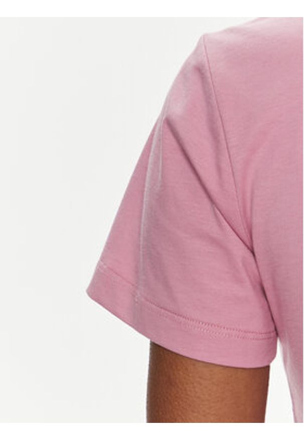 Pinko T-Shirt Quentin 100535 A1R7 Różowy Regular Fit. Kolor: różowy. Materiał: bawełna