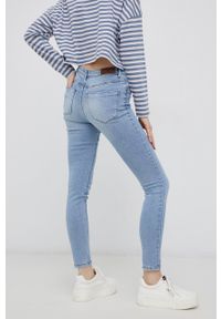 Vero Moda Jeansy damskie medium waist. Kolor: niebieski #4
