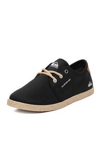 Quiksilver Espadryle CWBEO-WAVESTRIDE-02 Czarny. Kolor: czarny. Materiał: materiał #8
