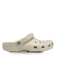 Klapki dla dorosłych Crocs Classic. Kolor: beżowy. Materiał: syntetyk, materiał. Styl: sportowy