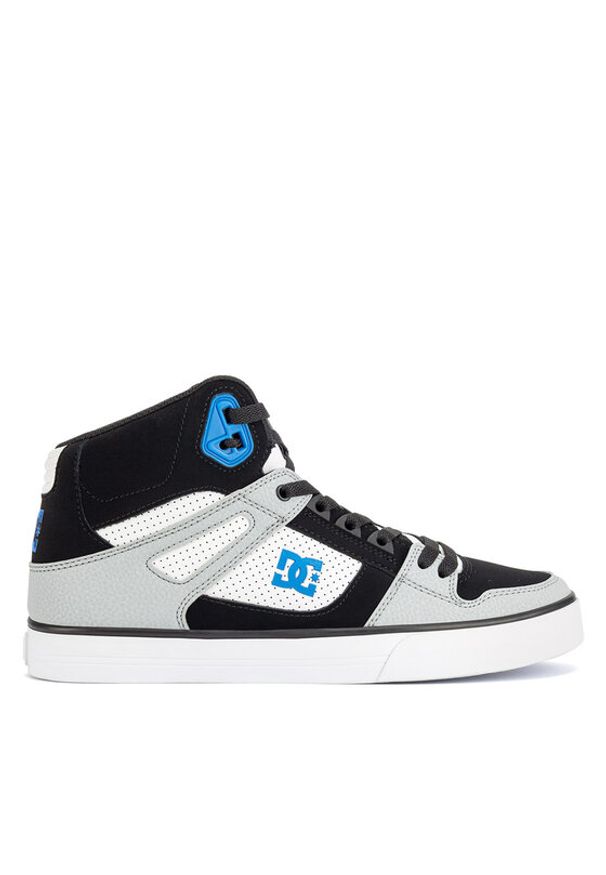 DC Shoes Sneakersy PURE HIGH-TOP WC ADYS400043-XKWB Szary. Kolor: szary. Materiał: skóra
