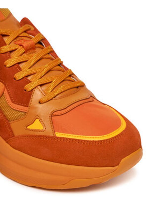 Bogner Sneakersy Ctp25 12522505 Pomarańczowy. Kolor: pomarańczowy. Materiał: skóra