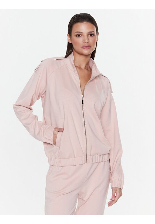 Bluza Liu Jo Sport. Kolor: różowy. Materiał: wiskoza. Styl: sportowy