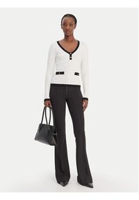 Guess Sweter W6RR26 Z3HP2 Biały Classic Fit. Kolor: biały. Materiał: syntetyk #4