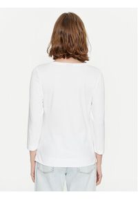 JOOP! Bluzka Taiia 30037596 Biały Regular Fit. Kolor: biały. Materiał: bawełna