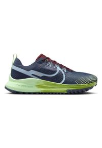 Buty Sportowe Damskie Nike React Pegasus Trail 4. Zapięcie: sznurówki. Kolor: niebieski. Materiał: syntetyk, tkanina, materiał. Szerokość cholewki: normalna. Sport: bieganie