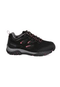 Holcombe IEP Low Regatta damskie trekkingowe buty. Kolor: czarny. Materiał: poliester