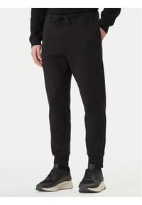 BOSS Spodnie dresowe Hadiko 50555505 Czarny Regular Fit. Kolor: czarny. Materiał: bawełna #1