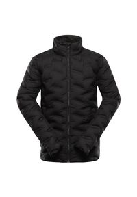 ALPINE PRO - Kurtka męska ocieplana miejska Alpine Pro Tagor. Kolor: czarny. Materiał: puch. Sezon: zima, jesień. Sport: turystyka piesza #1