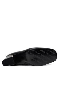 DKNY Botki Cianna K3570036 Czarny. Kolor: czarny. Materiał: skóra