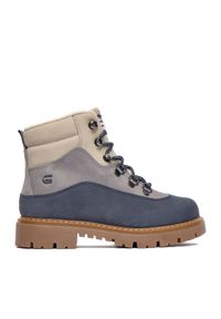G-Star RAW - Trapery G-Star Raw. Kolor: niebieski