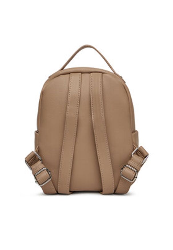 DeeZee Plecak MINI BACKPACK-1 Beżowy. Kolor: beżowy. Materiał: materiał, syntetyk