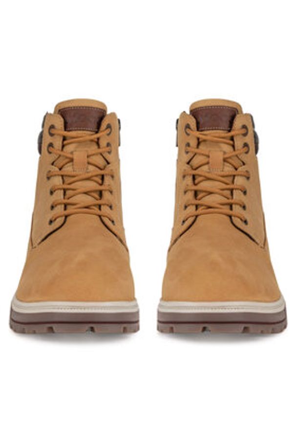 Lasocki Trapery KASTOR-01 MI24 Brązowy. Kolor: brązowy. Materiał: nubuk, skóra