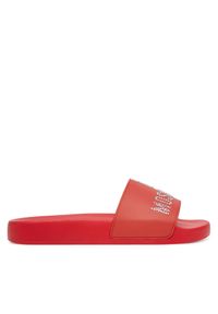Love Moschino - Klapki LOVE MOSCHINO. Kolor: czerwony