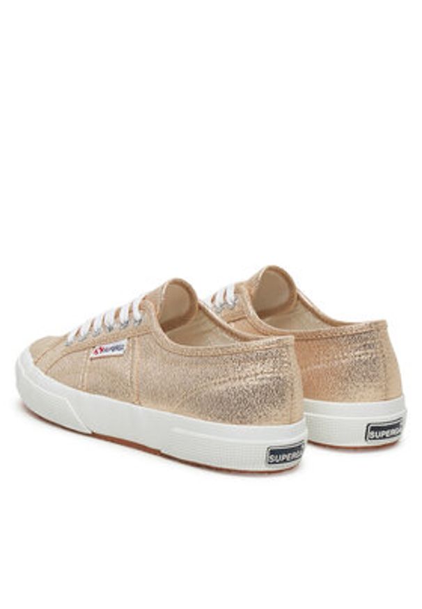 Superga Tenisówki Lamew 2750 S001820 Złoty. Kolor: złoty. Materiał: materiał