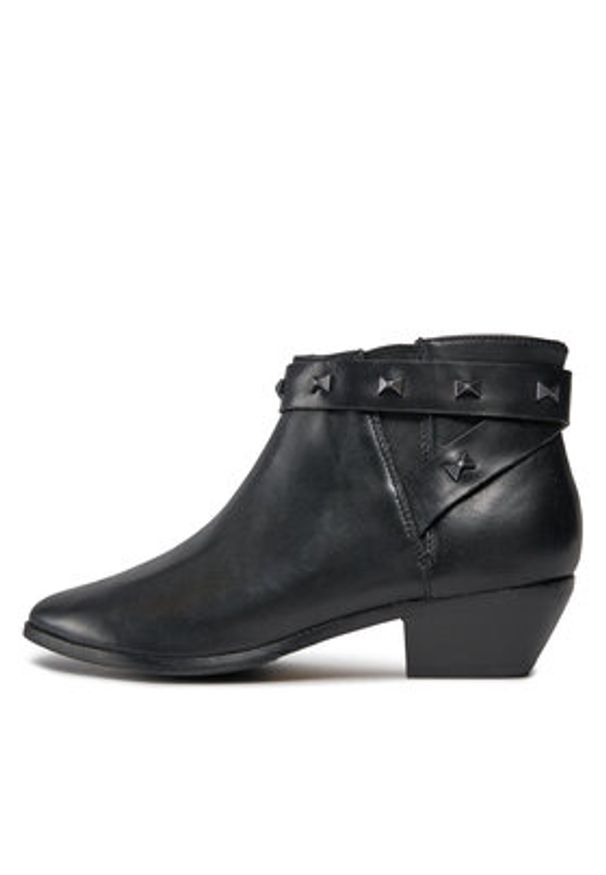 Ted Baker Botki 159877 Czarny. Kolor: czarny. Materiał: skóra