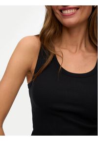 Vero Moda Top Chole 10344951 Czarny Regular Fit. Kolor: czarny. Materiał: bawełna #3