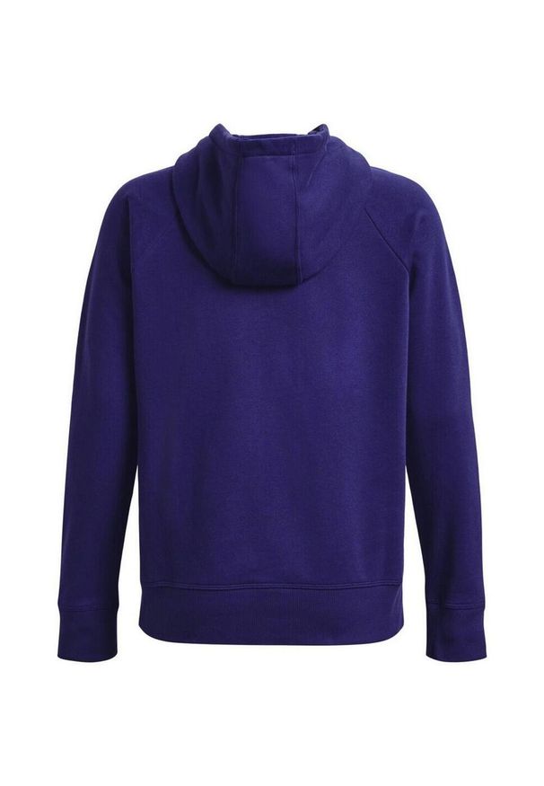 Under Armour - Damska Bluza Z Kapturem Rival Fleece Hoodie. Typ kołnierza: kaptur. Kolor: niebieski