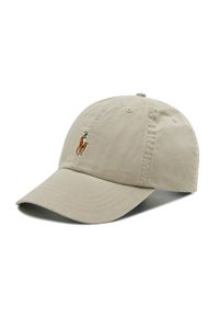 Polo Ralph Lauren Czapka z daszkiem Classic Sport Cap 710834737013 Beżowy. Kolor: beżowy. Materiał: materiał. Styl: sportowy #1