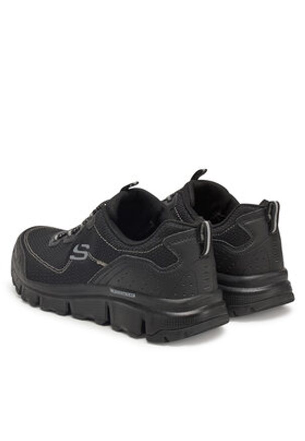 skechers - Skechers Sneakersy Summits At-Triple Bridges 237704/BBK Czarny. Kolor: czarny. Materiał: materiał