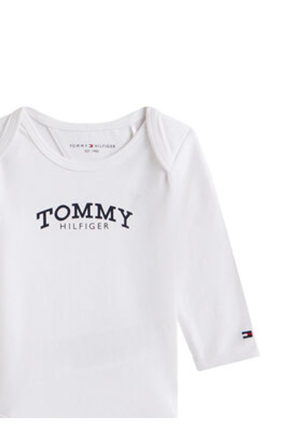 TOMMY HILFIGER - Tommy Hilfiger Komplet body dziecięcych Monotype KN0KN02198 Kolorowy. Materiał: bawełna. Wzór: kolorowy